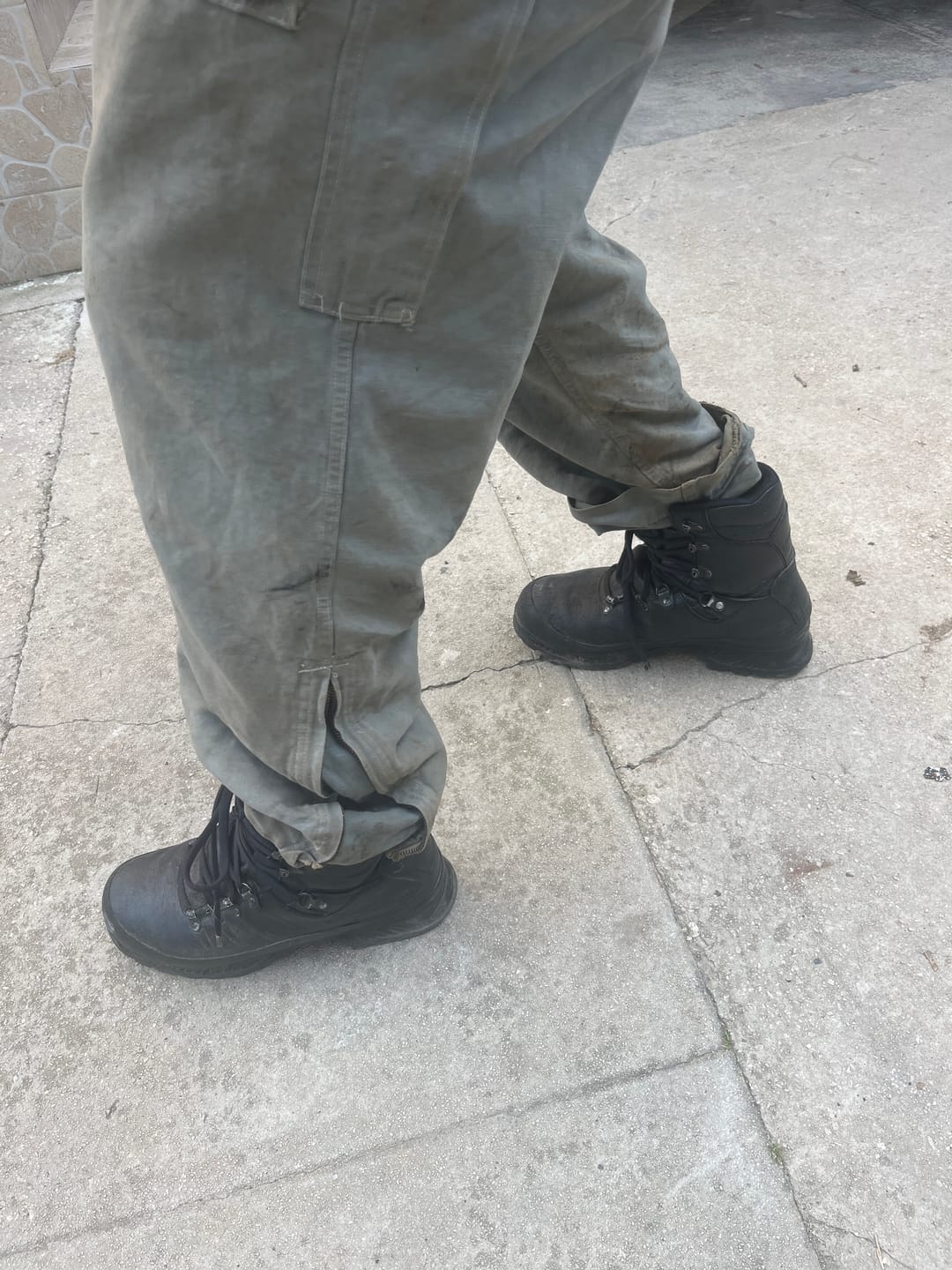 Customer photo review of MEINDEL & HAIX - Scarpone Esercito Tedesco U132  - Rigenerato - Grado A++