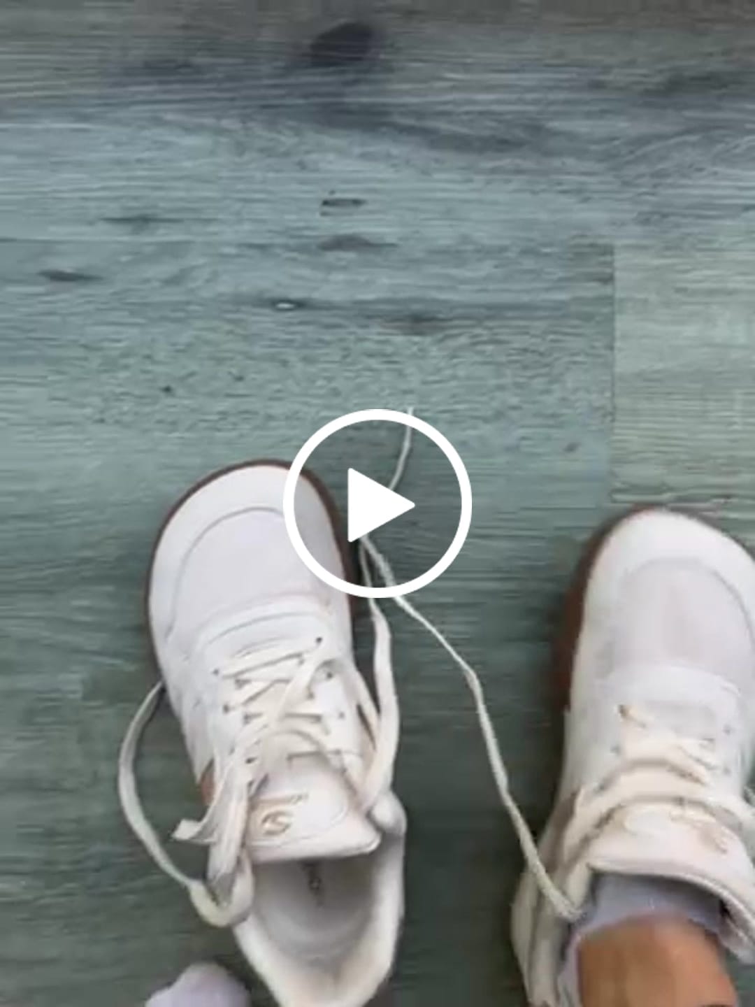 Customer video review of Heather - Wide Toe Sneakers