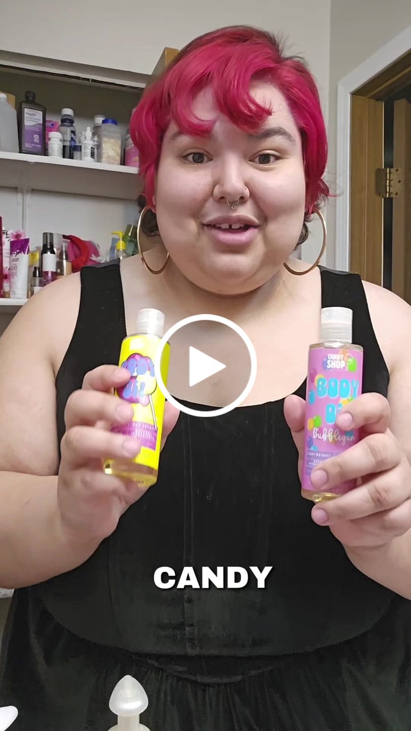 Customer video review of Lick Me All Over Body Oil