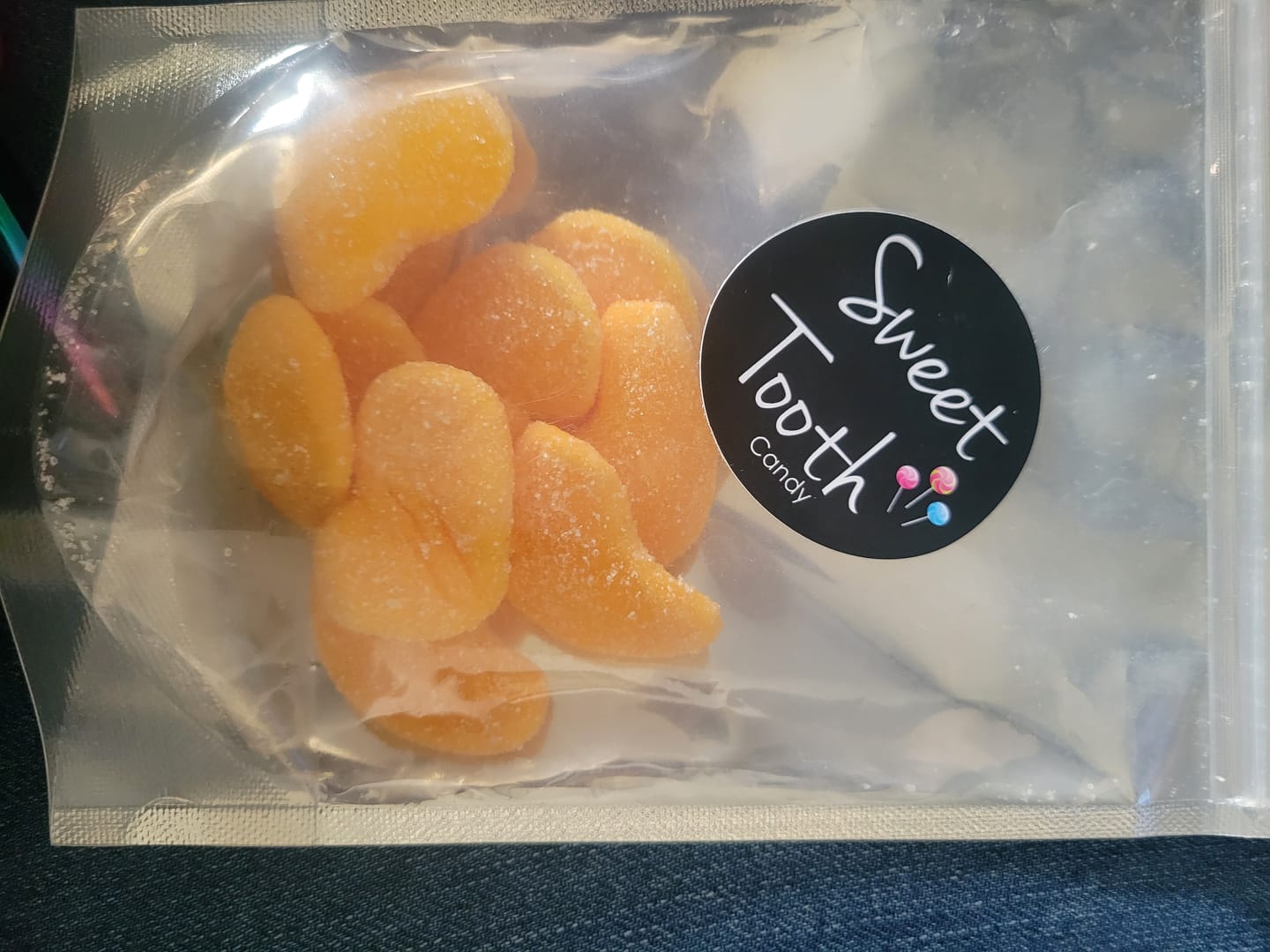 Customer photo review of Just Enough - Sour Mango Slices