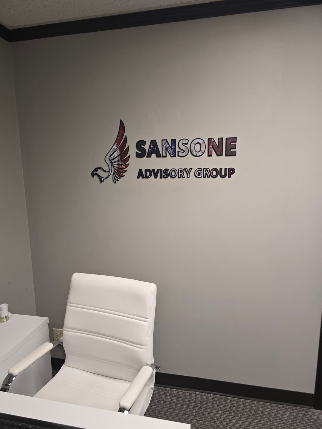 Customer photo review of CUSTOM MOCKUP SIGN FOR Sean