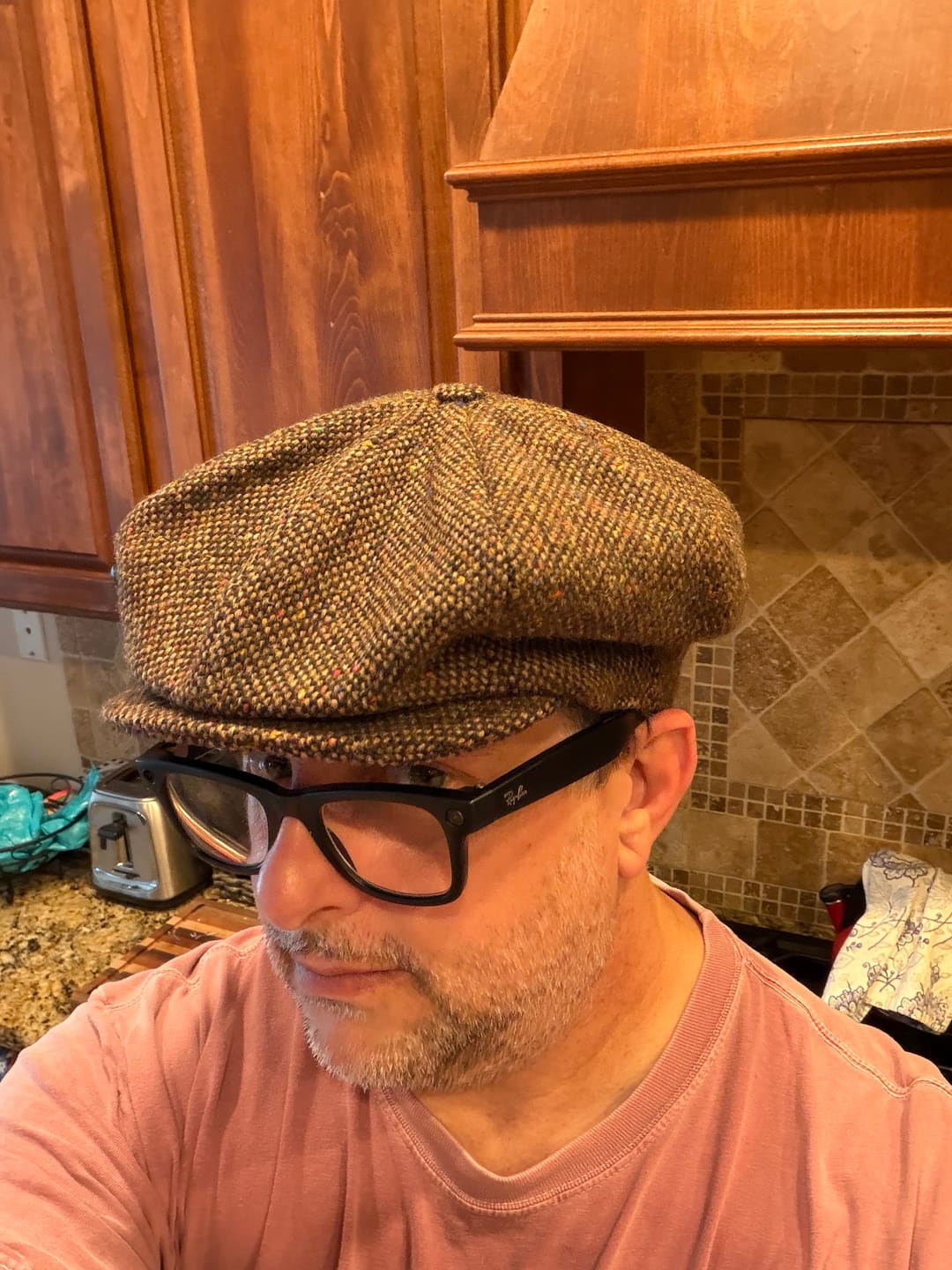 Customer photo review of Eight Piece Cap Tweed