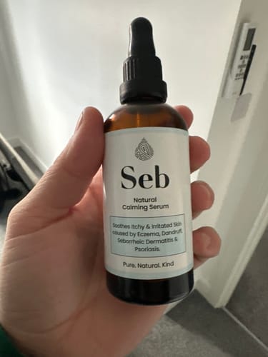 Customer photo review of Seb Natural Calming Serum