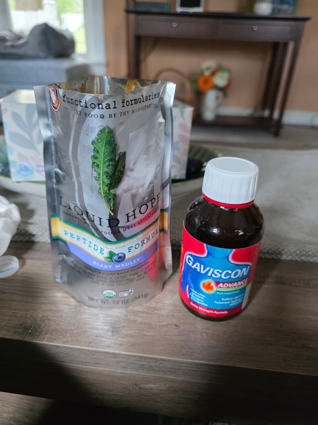 Customer photo review of Gaviscon Advance Peppermint Flavour Oral Suspension, 250ml 6 Pack