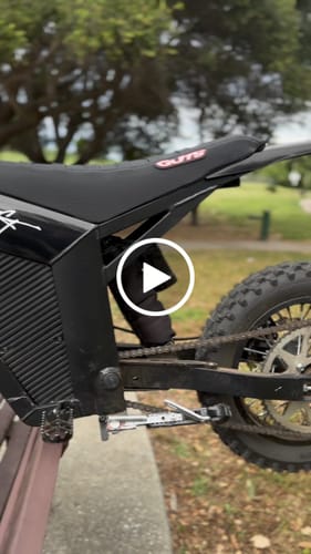 Customer video review of Motocutz Number Plate Decal