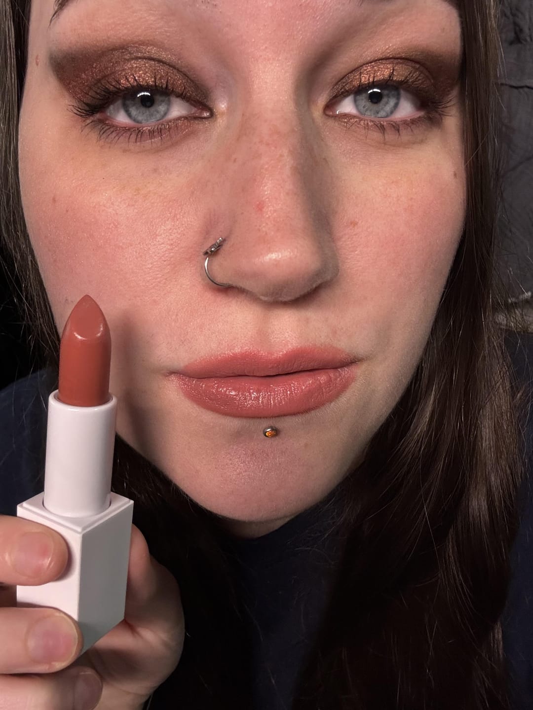 Customer photo review of Nourish & Glow Lipsticks