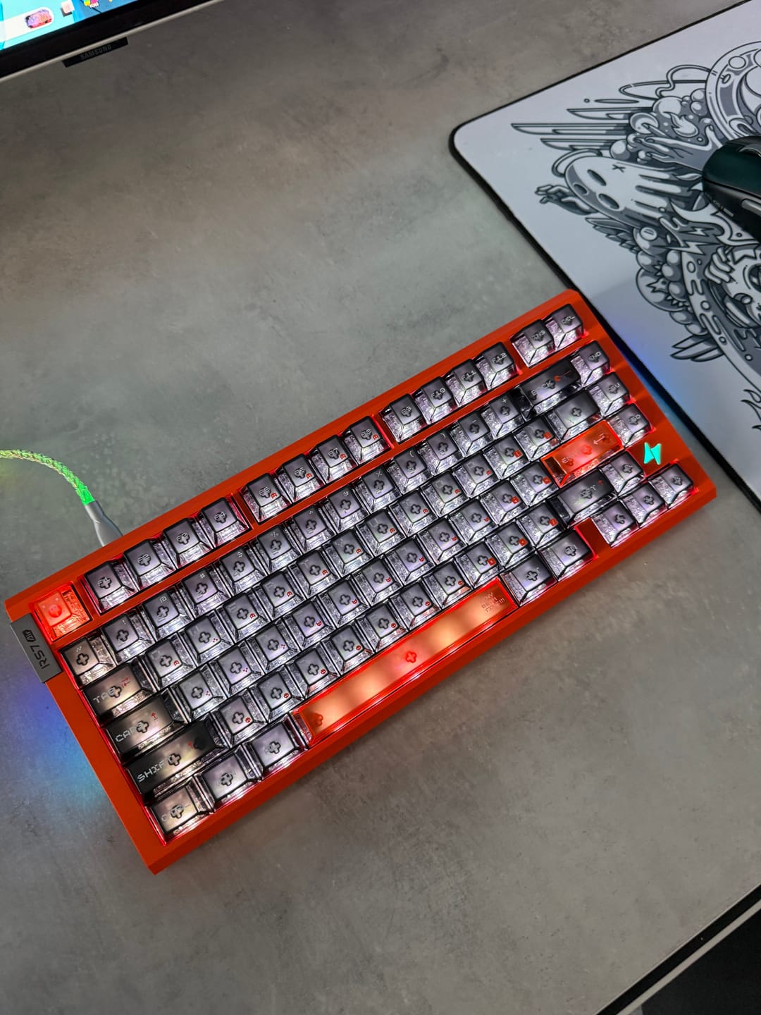 Customer photo review of ATK RS7 Air Klavye (Manyetik Switch / HE)