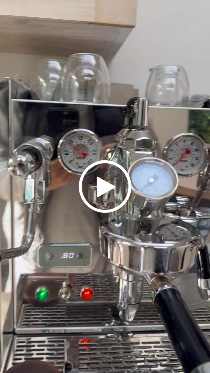 Customer video review of High Diffusion Espresso Shower Screen - LM, E61, HX, MV