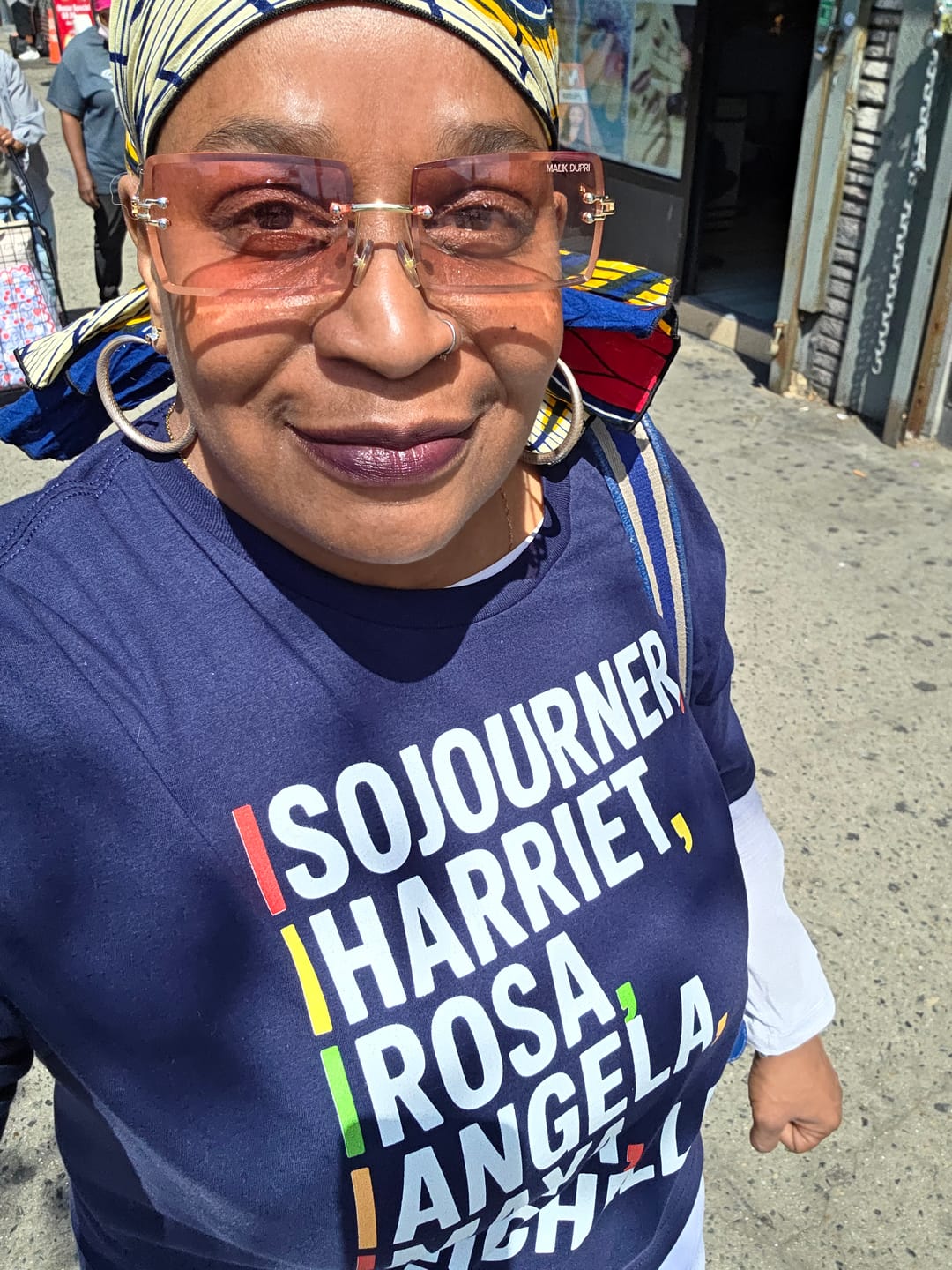 Customer photo review of Powerful Black Woman Tee