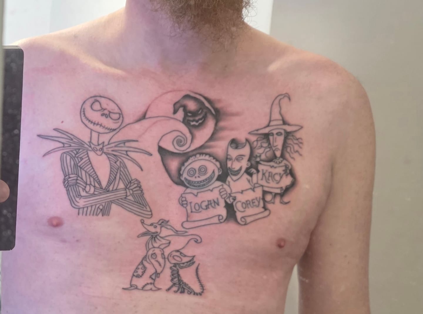 Customer photo review of TattooNumbx Tattoo Bundle
