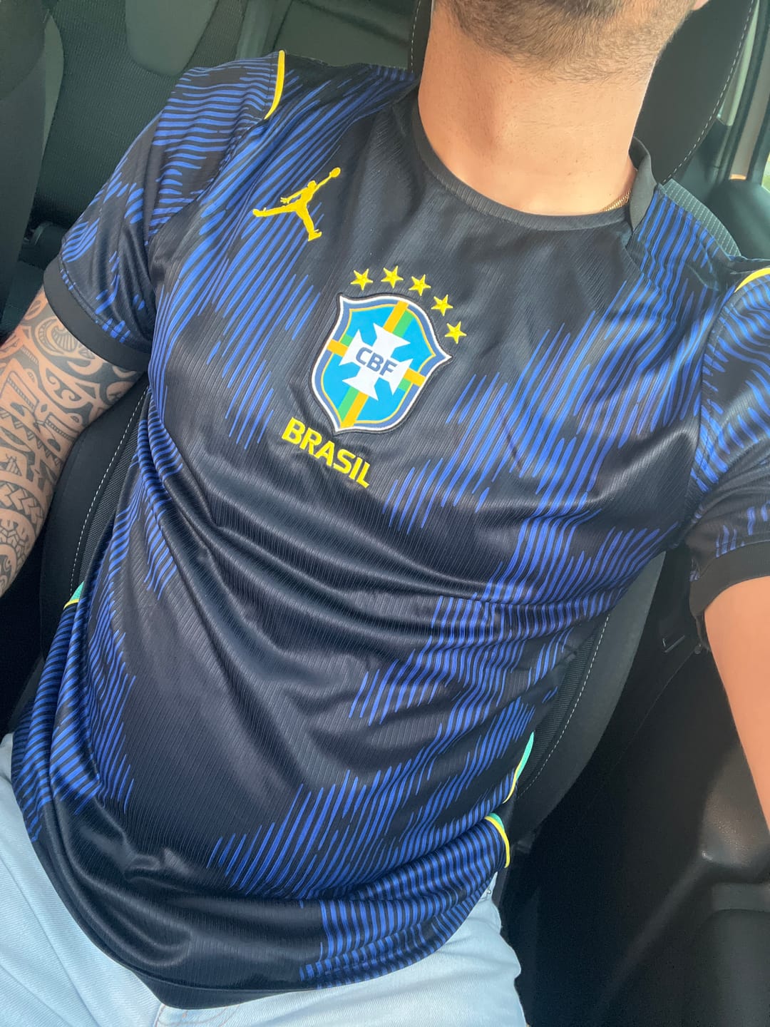Customer photo review of Camisola Seleção Brasil II 26/27