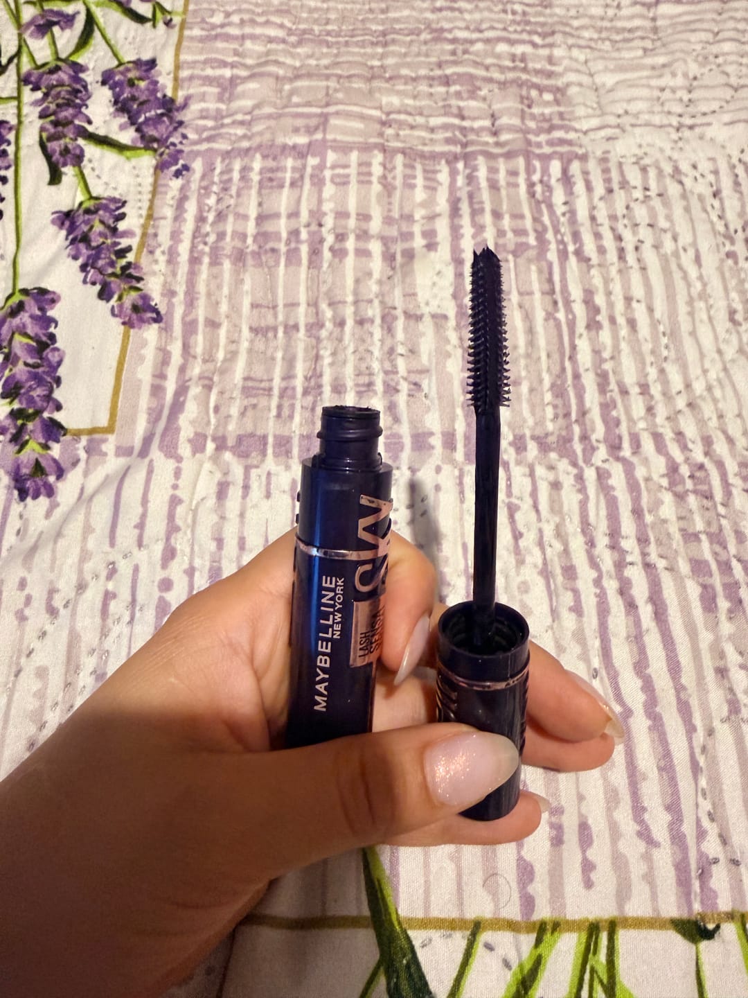 Customer photo review of Maybelline Lash Sensational Sky High Mascara