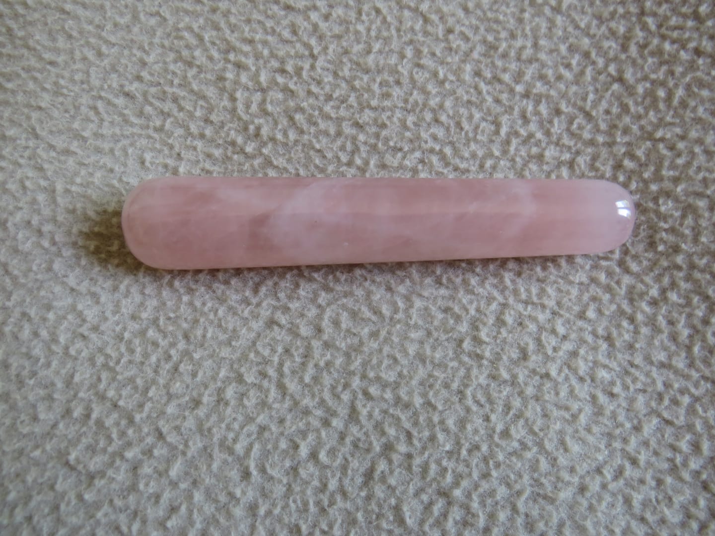 Customer photo review of Baton de massage en Quartz Rose - Déstockage