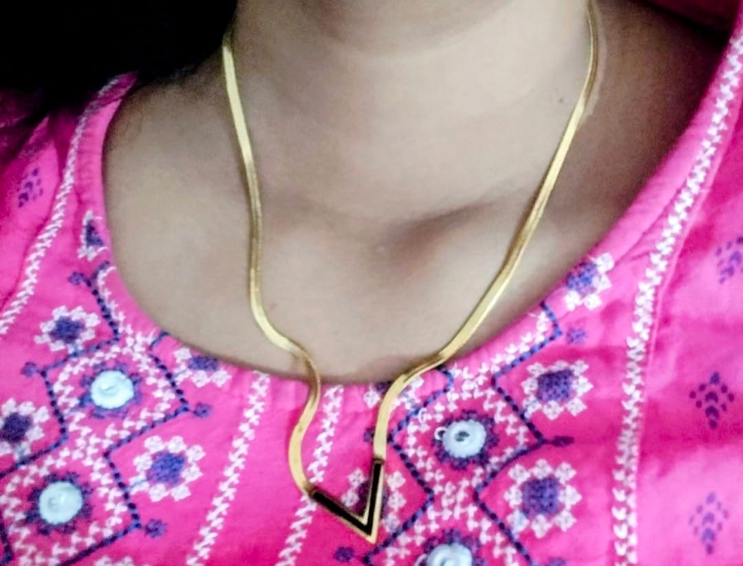 Customer photo review of Black Vixen Necklace