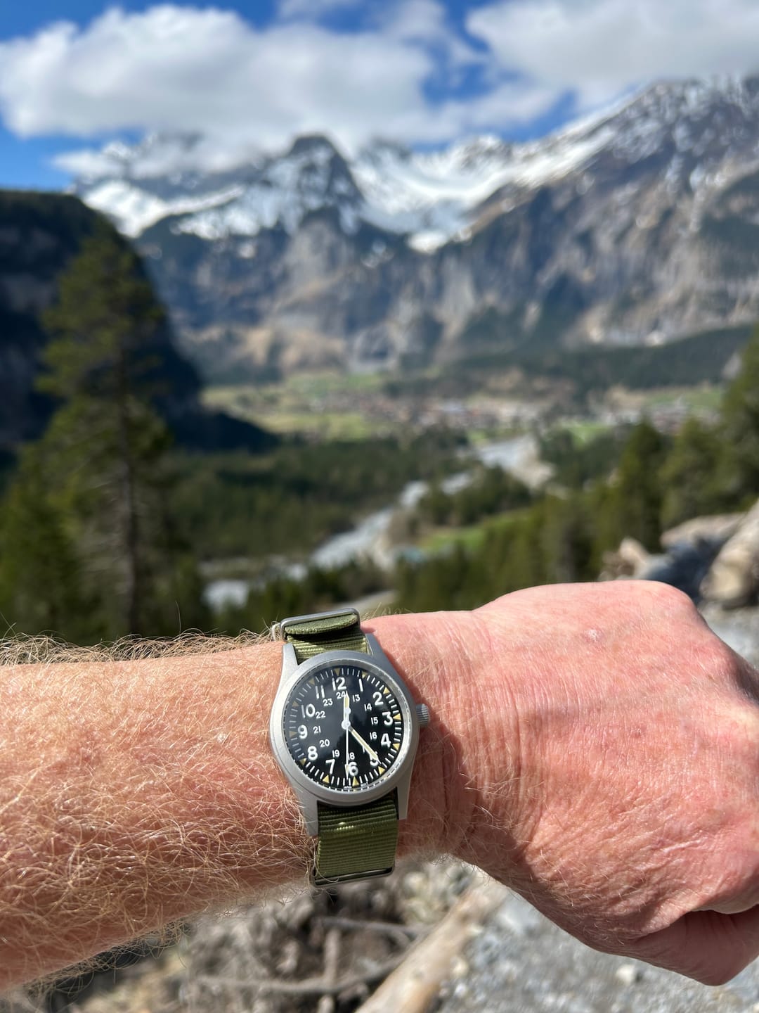 Customer photo review of The "Daily Beater" Field Watch