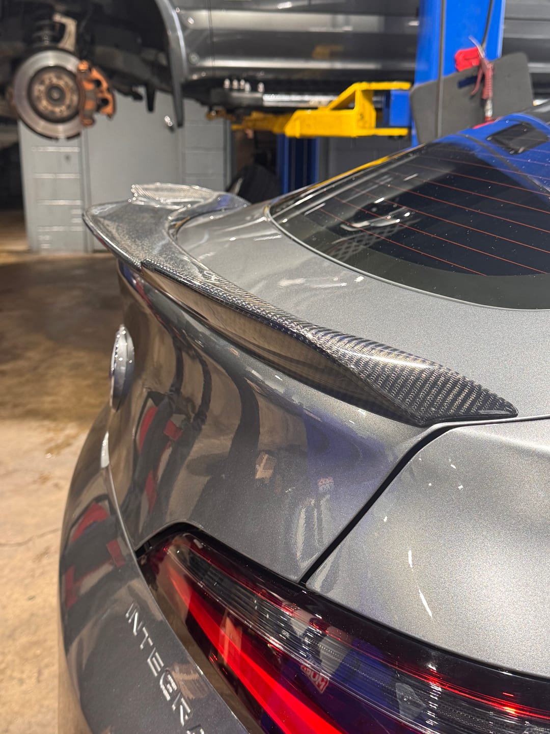 Customer photo review of 2023-Up Acura Integra Extended Rear Spoiler