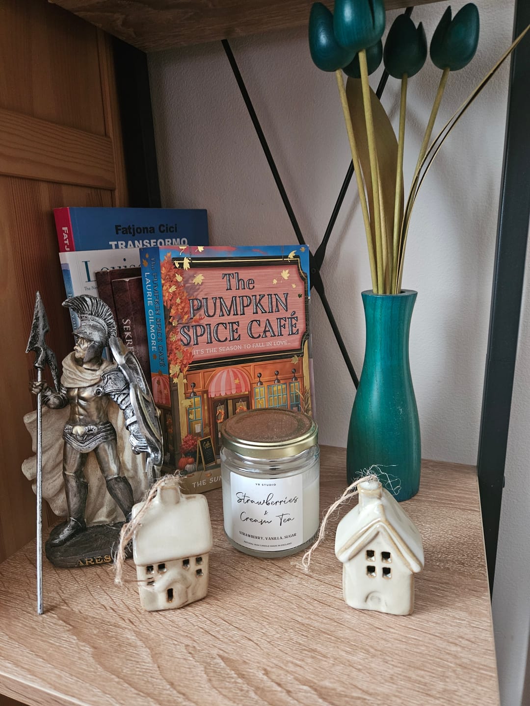 Customer photo review of Rustic Hanging Cottage Ornaments - Set of 2