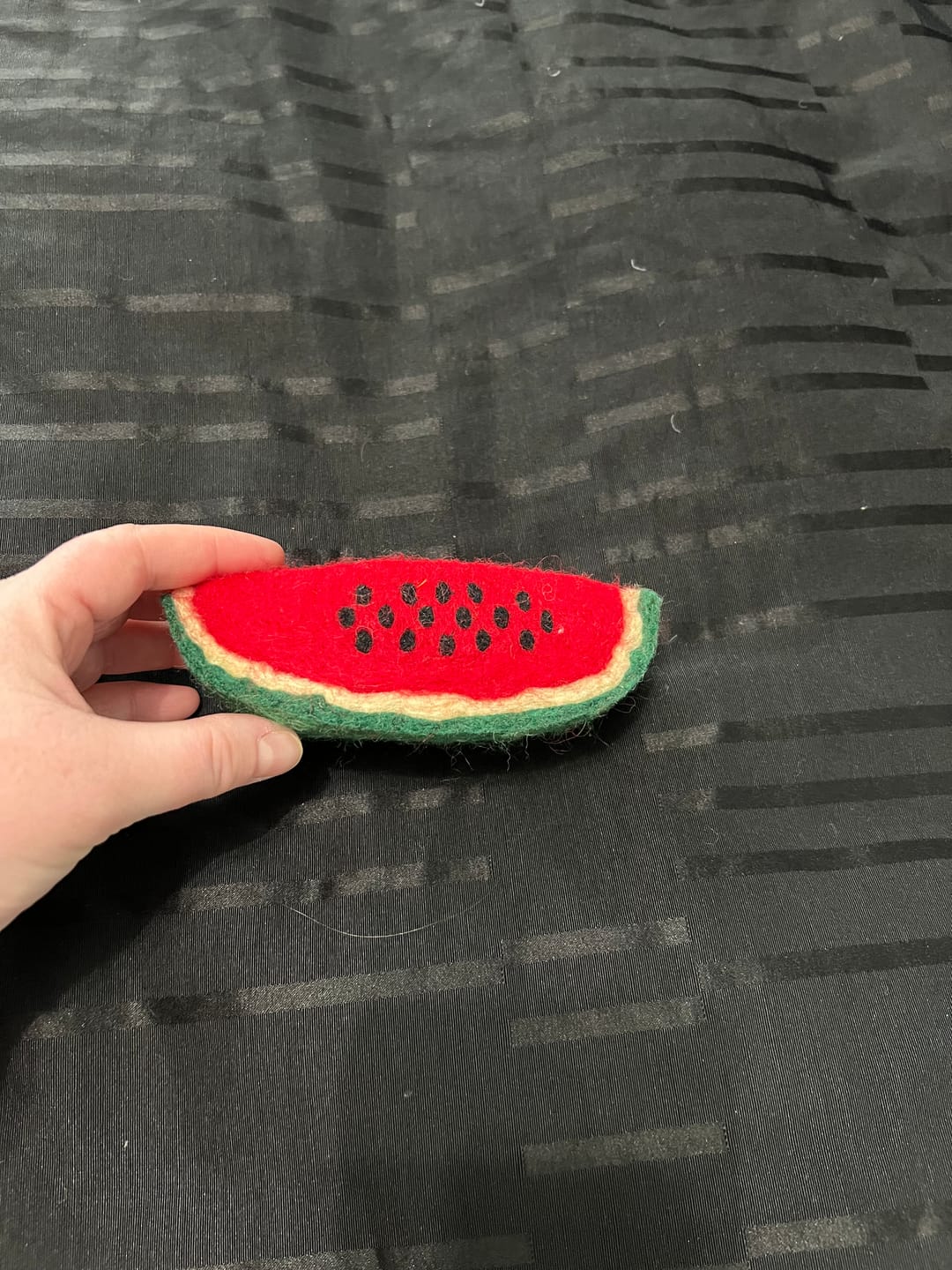 Customer photo review of Felt Vegetables and Fruits - Pick and Choose