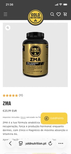 Customer photo review of ZMA
