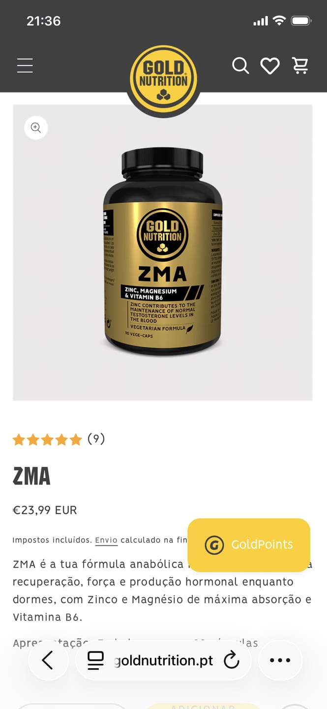 Customer photo review of ZMA