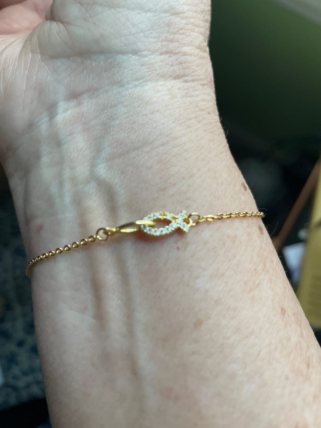 Customer photo review of Never Alone — Ichthys Fish - Bracelet