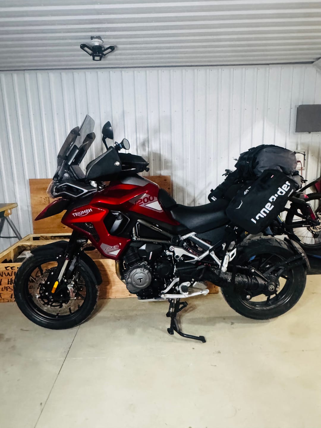Customer photo review of ADVBags 45 – Rackless Saddle Bags