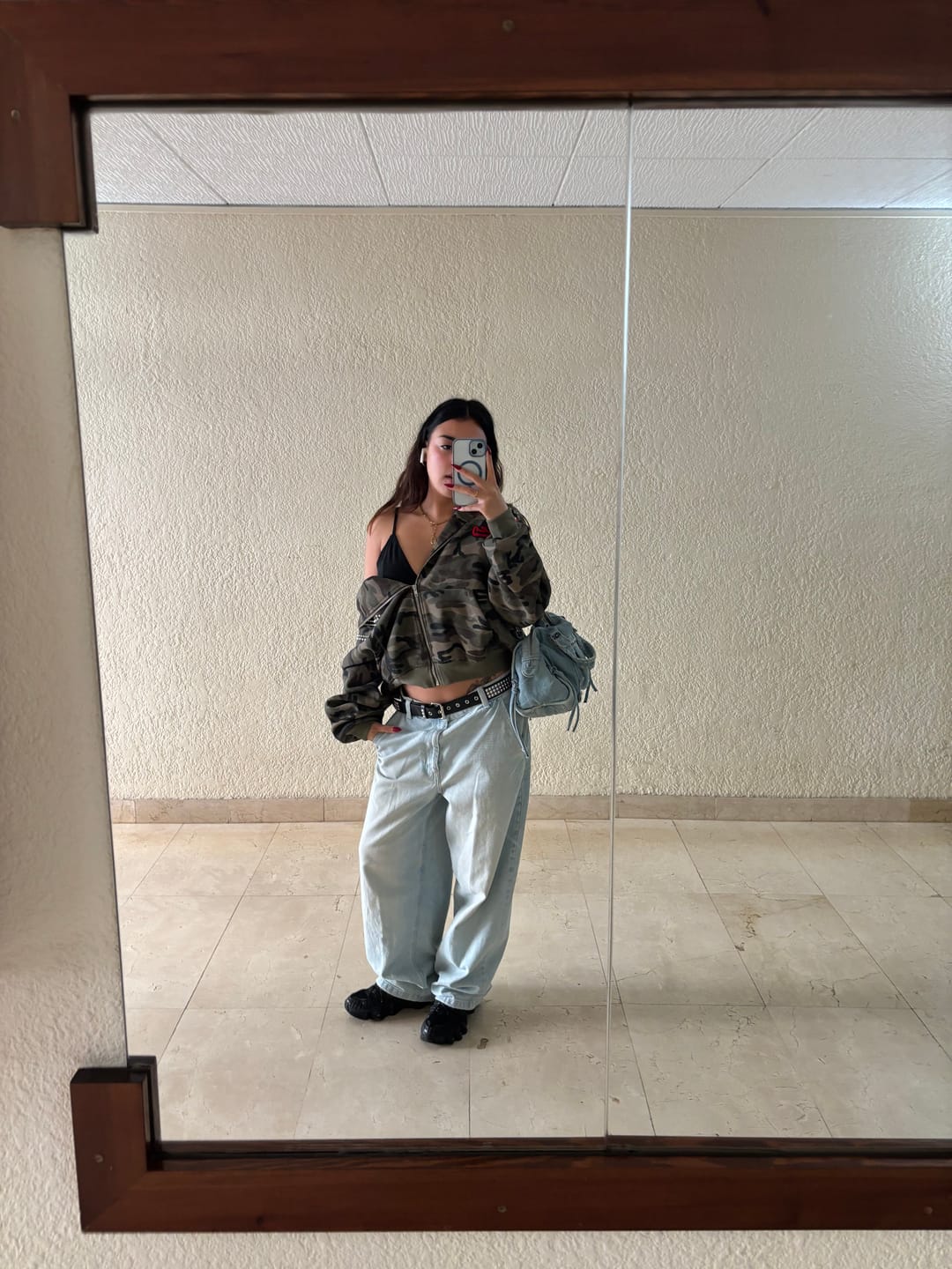 Customer photo review of Aelfric Eden Camo Zip Up Hoodie