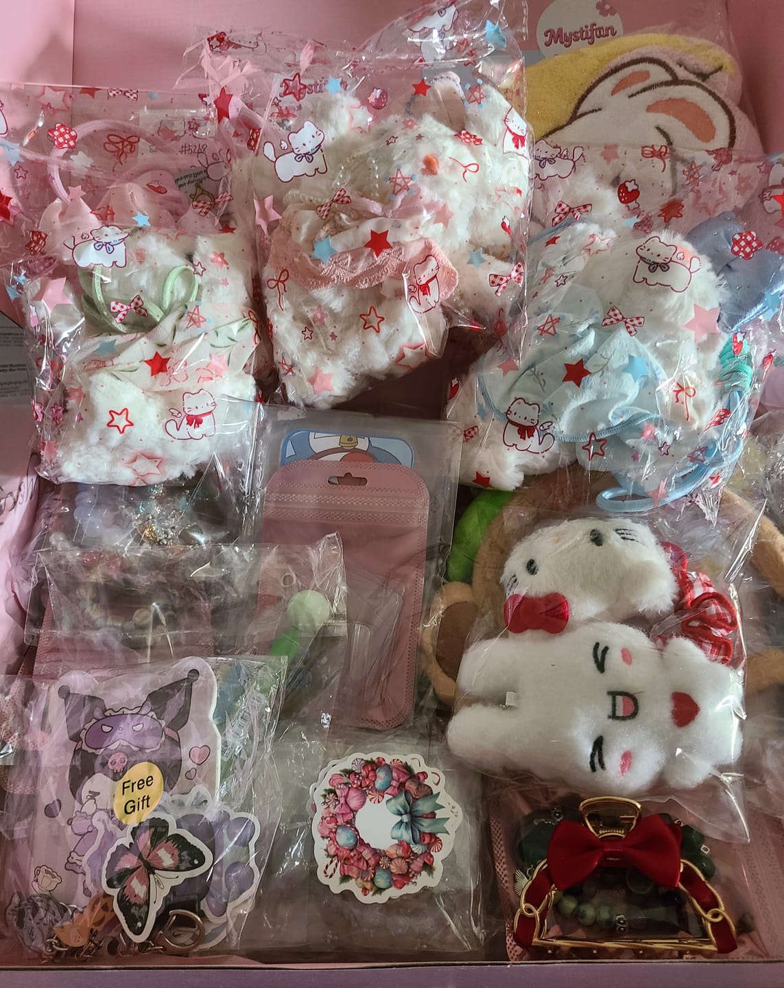 Customer photo review of Plush Bunny Keychain Blind bag