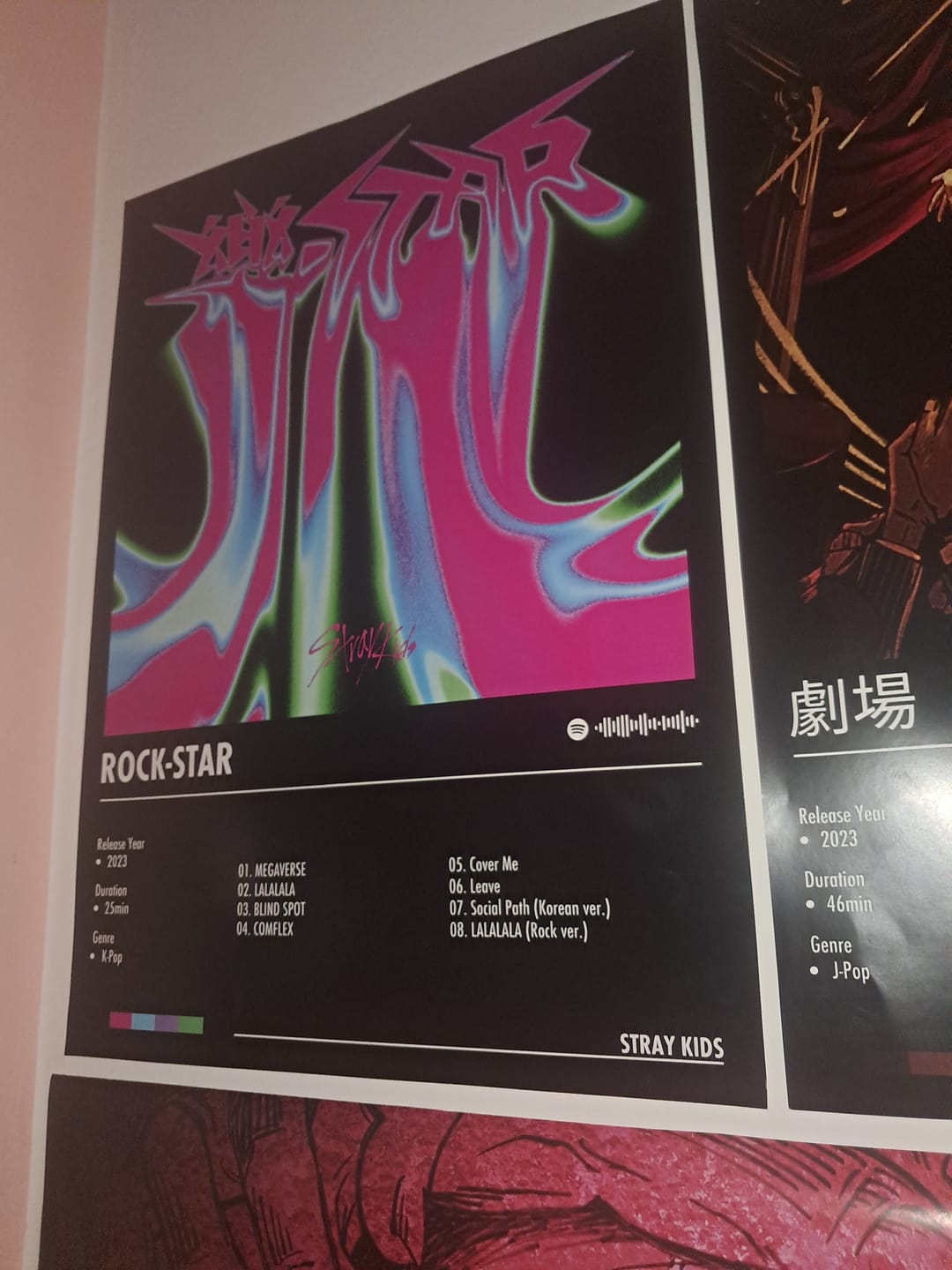 Customer photo review of Custom Album Cover Poster | Design 1