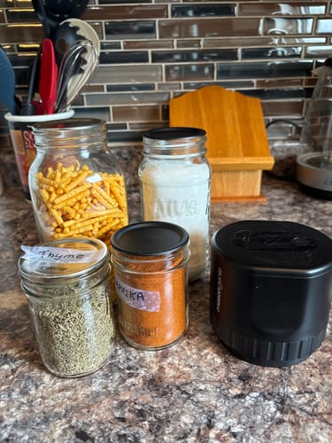 Customer photo review of Mason Genie® Vacuum Sealer Kit