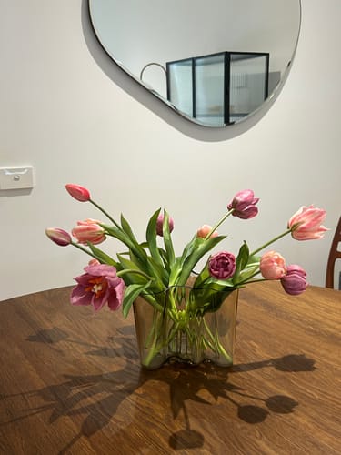 Customer photo review of Pastel Pink Tulip Trio