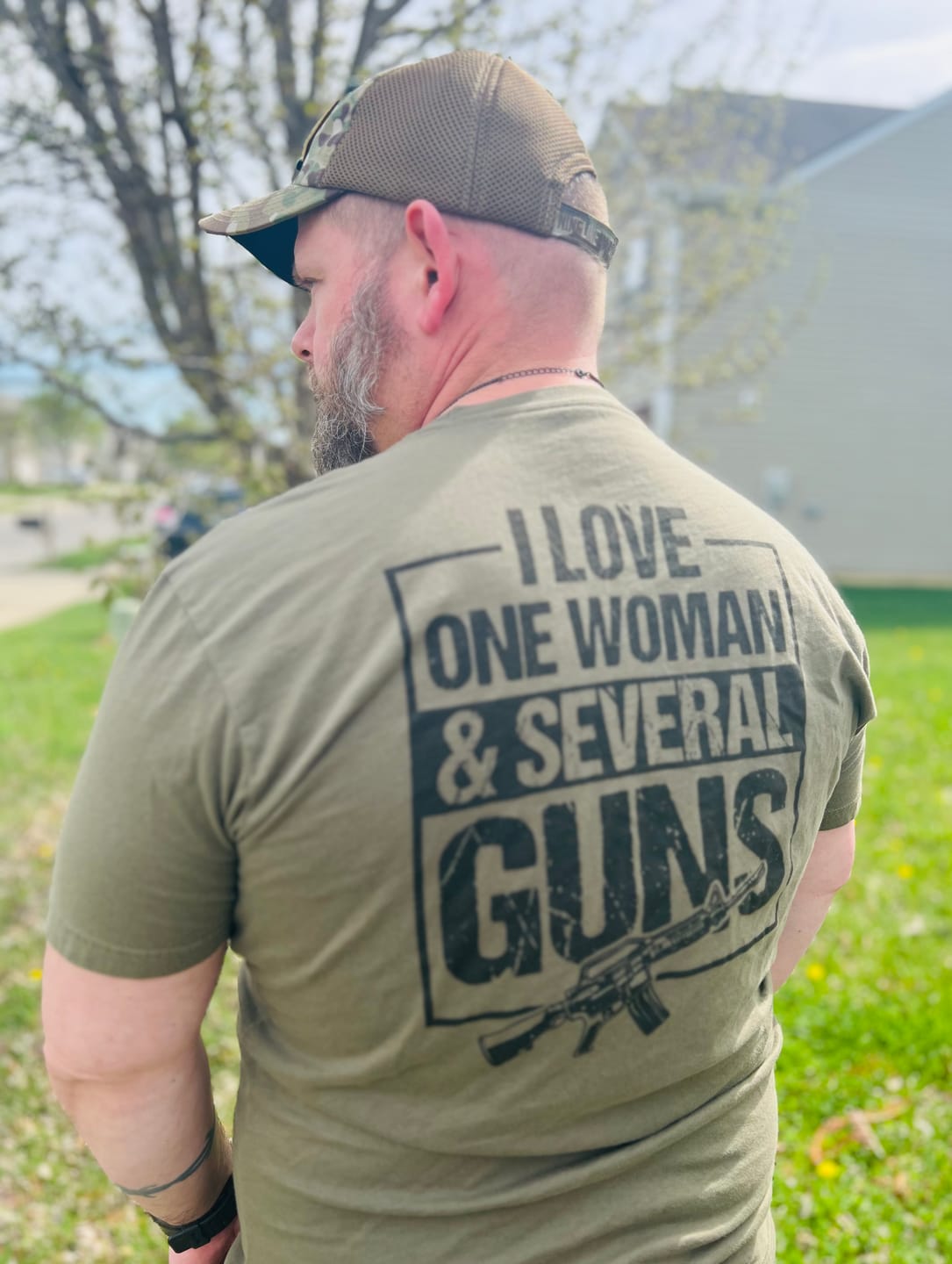 Customer photo review of I Love One Woman & Several Guns