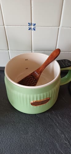 Customer photo review of Cucchiaio per Riso Giapponese Suri-Urushi