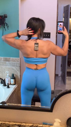 Customer photo review of The Harper Emily Inspire Sports Bra Leggings 2-Piece Set