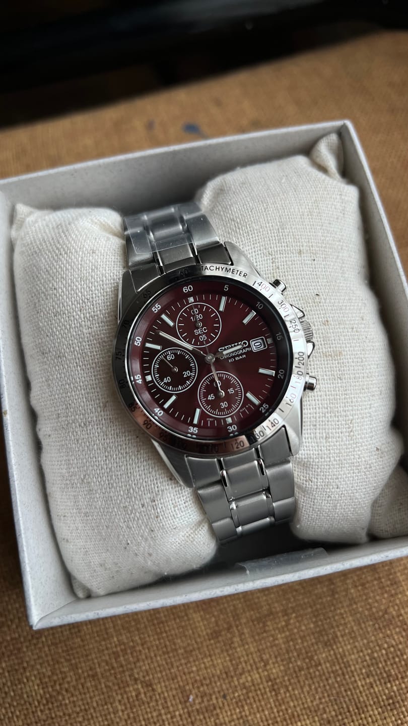 Customer photo review of Reloj Seiko SBTQ045 Chronograph Quartz 38,5mm JDM