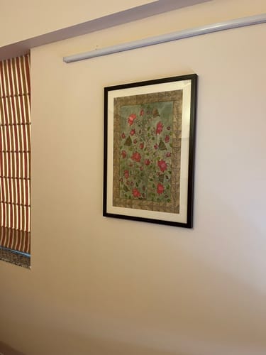 Customer photo review of Madhubani Motifs Flower Vintage II, Madhubani Art