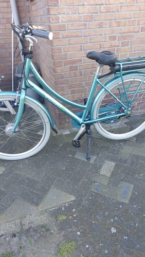 Customer photo review of Vogue Elite 3 Electrische fiets - E-bike - Mint-Blue