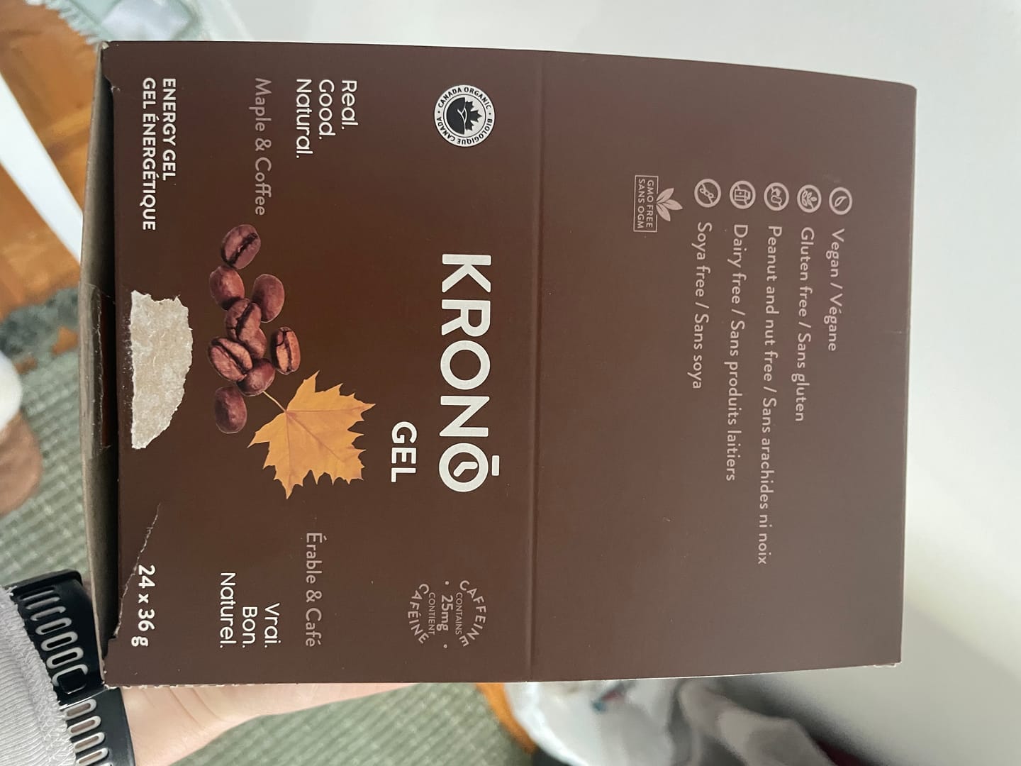 Customer photo review of Krono - Gel Énergétique - 36g