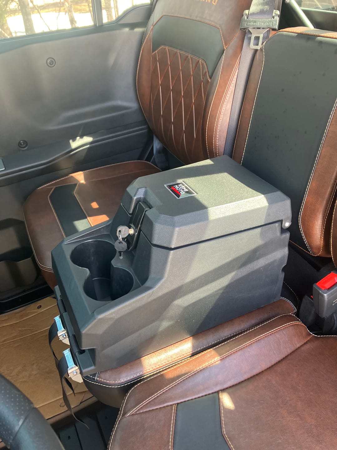 Customer photo review of Bench Seat Center Console for CFMOTO UFORCE 1000/1000XL