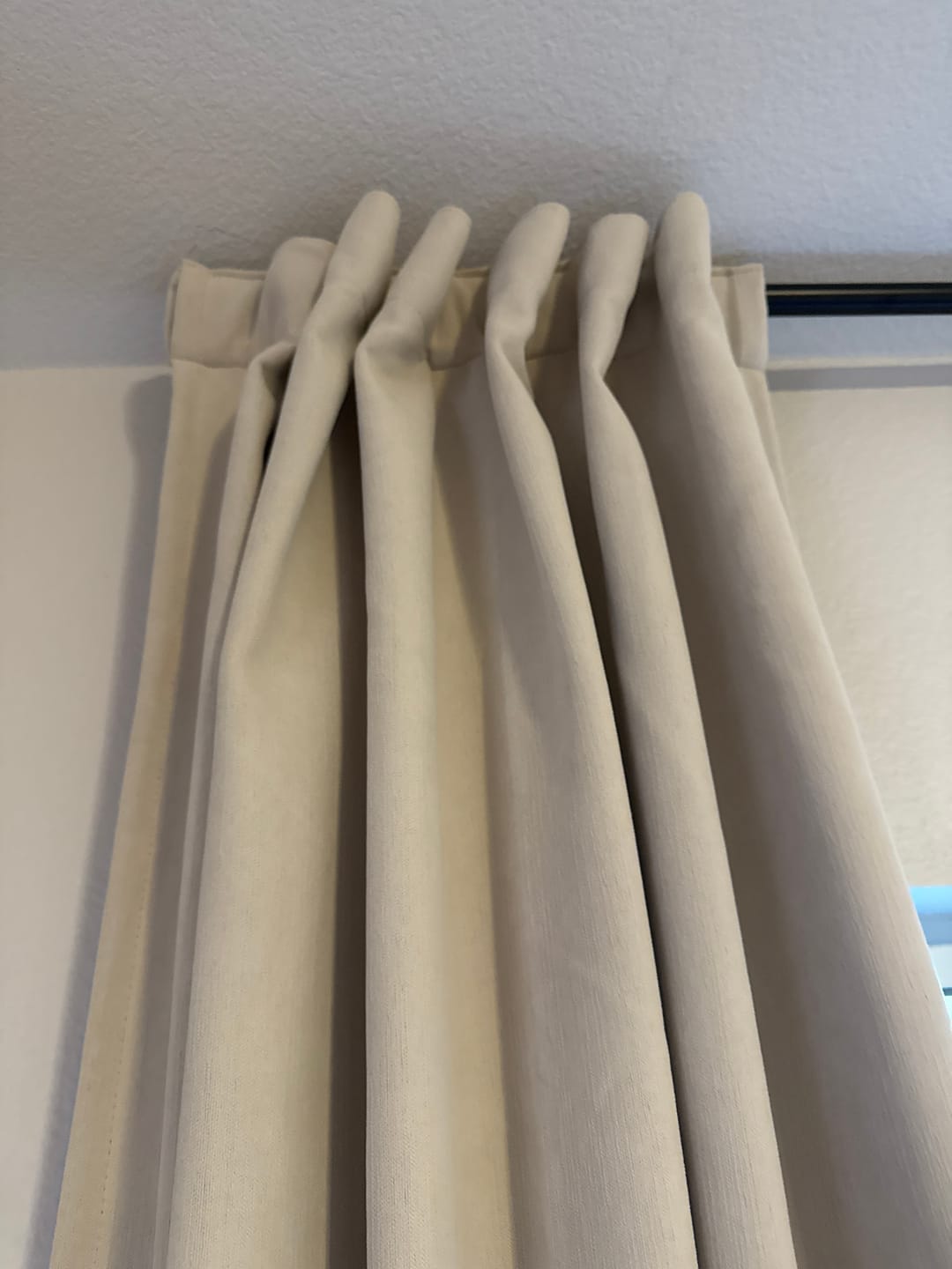 Customer photo review of Luxe Chenille Blackout 3-in-1 Curtains