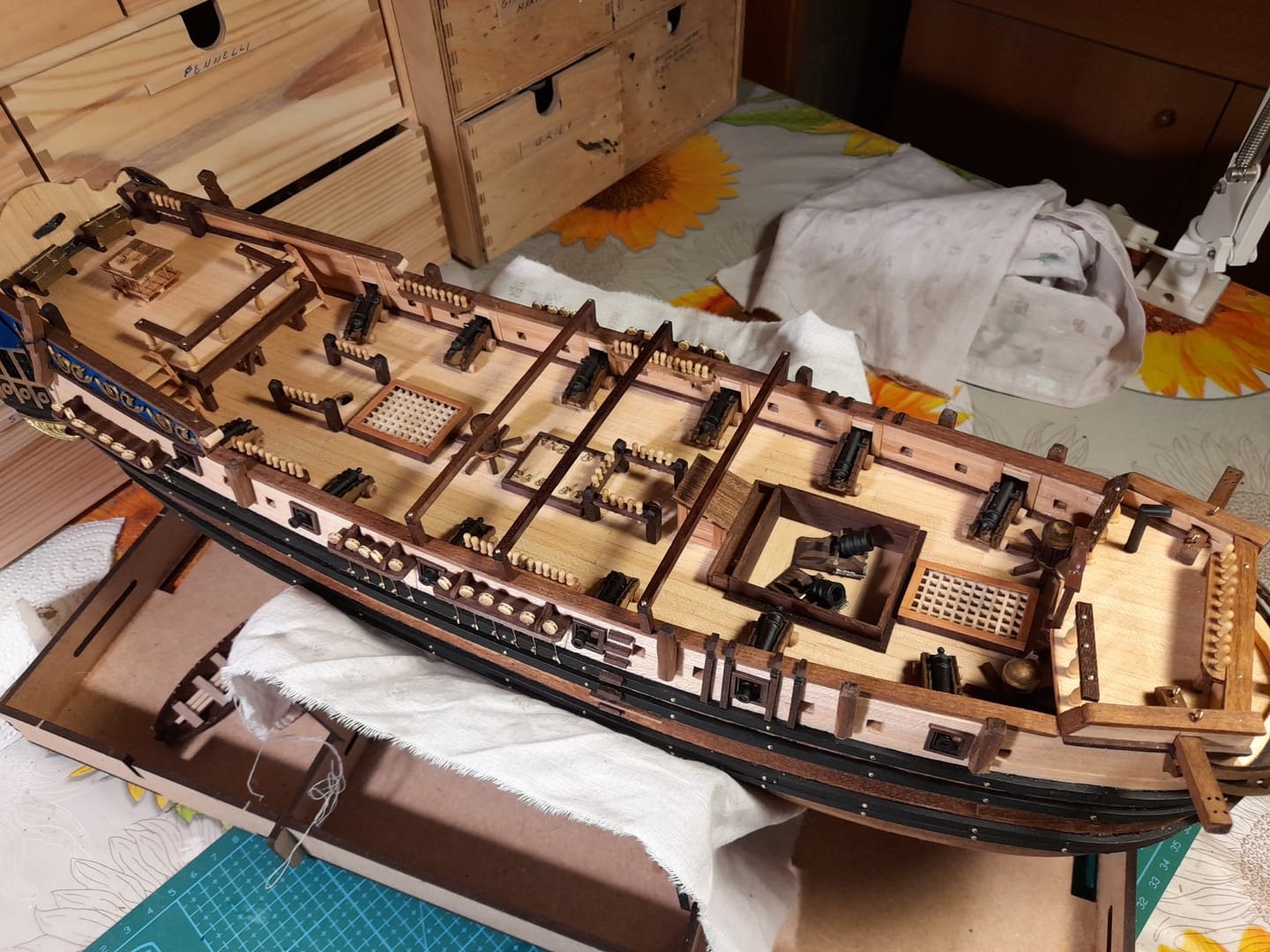 Customer photo review of Maqueta Barco La Candelaria