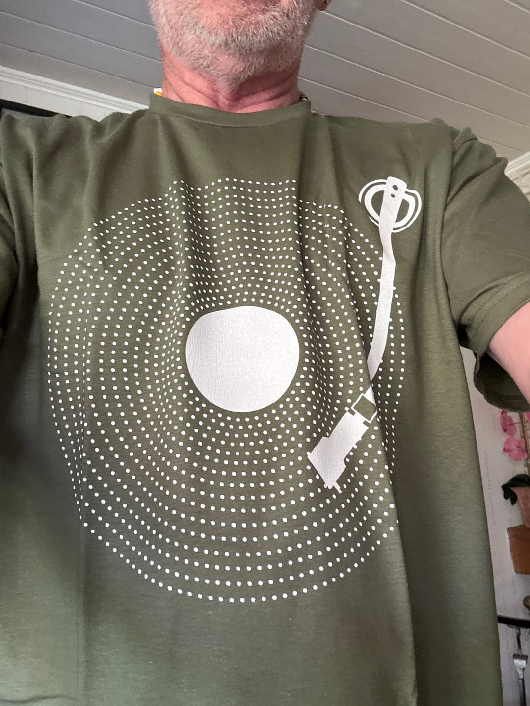Customer photo review of Vinyl Dots T-Shirt