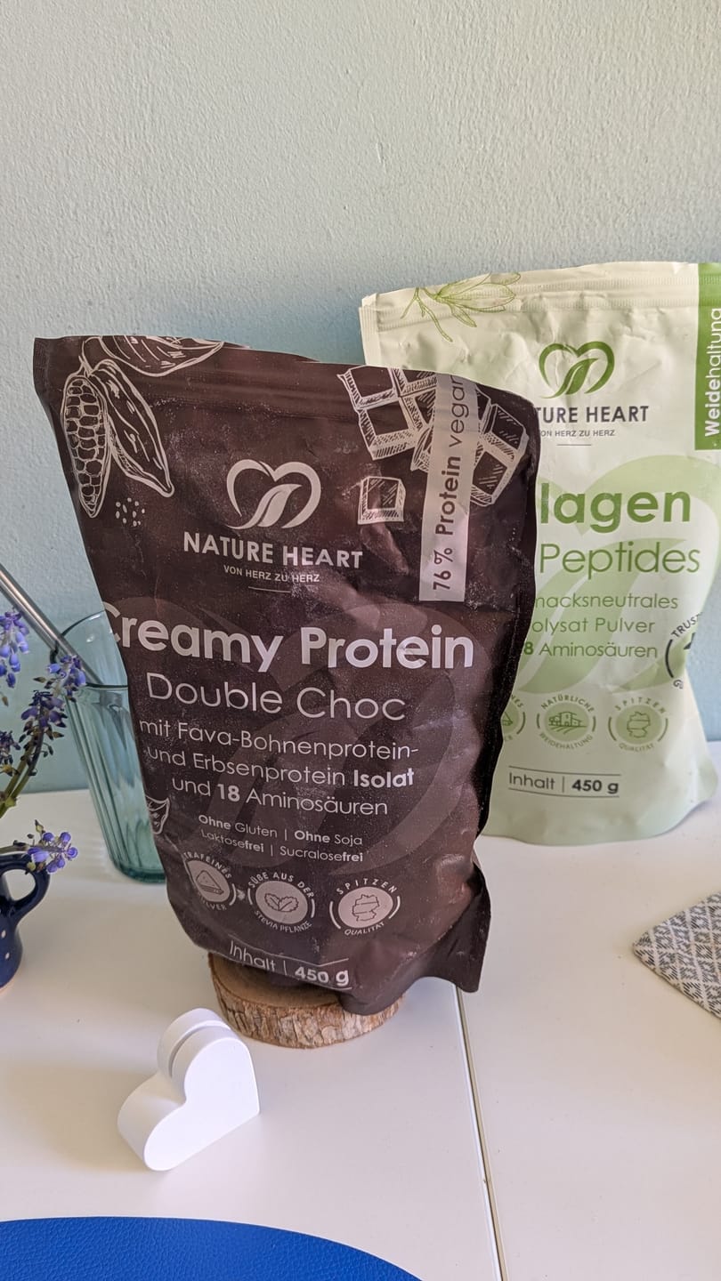 Customer photo review of Creamy Protein Double Choc