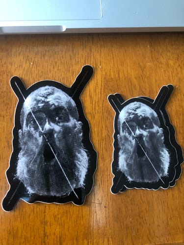 Customer photo review of Print Custom Stickers