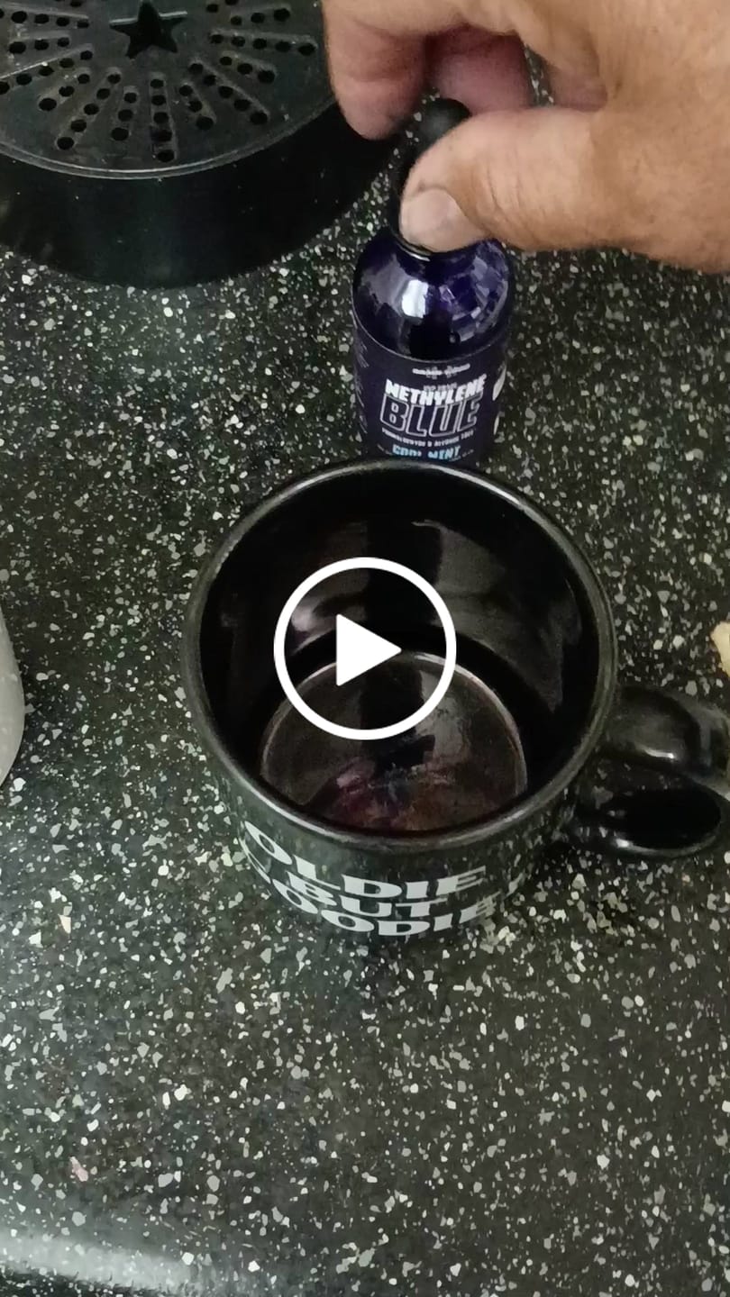 Customer video review of Damn Good™ Methylene Blue Tincture - 50mL (30 Servings)