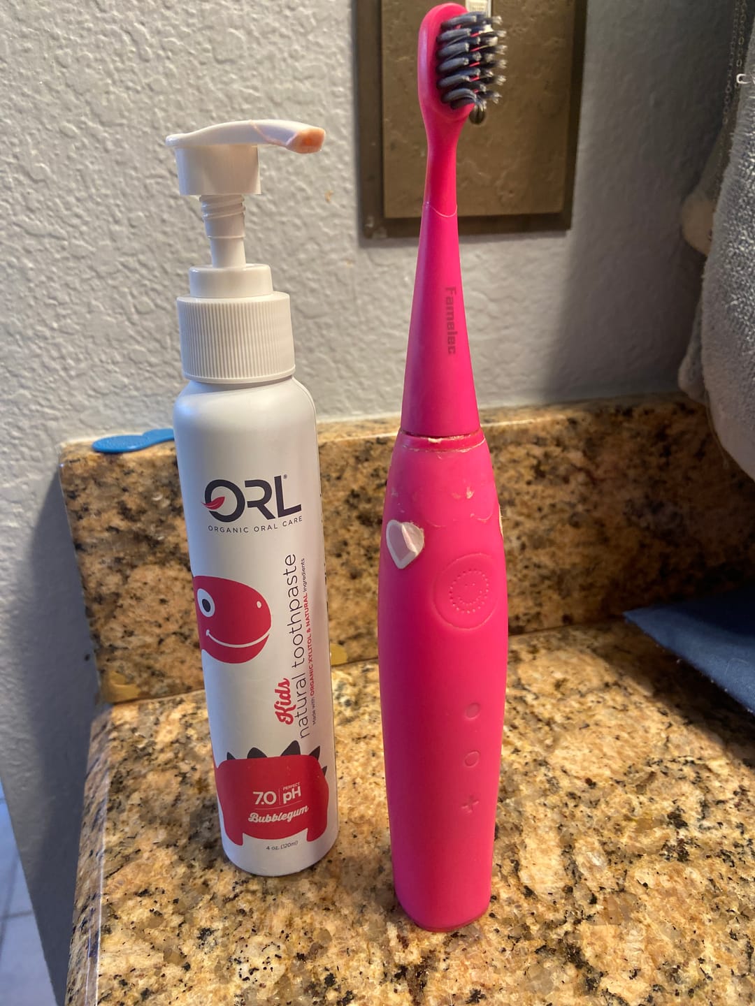 Customer photo review of Fluoride-free Toothpaste with Natural Hydroxyapatite