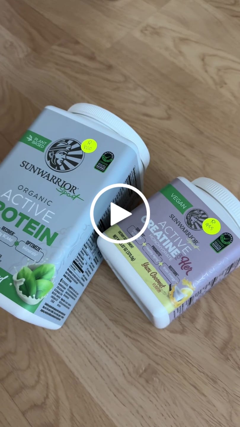 Customer video review of Sunwarrior Active Protein Unflavored (1kg) - Rescue