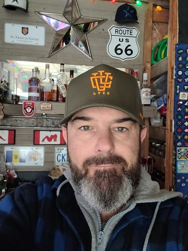 Customer photo review of ULTRA FIT Khaki Blaze A-Frame Snapback