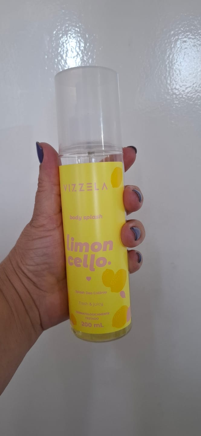 Customer photo review of Body Splash Deo Colônia Limoncello – Vizzela