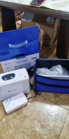Customer photo review of VARON VL-2 | Mały koncentrator tlenu przenośny 3L, przenośny towarzysz tlenowy